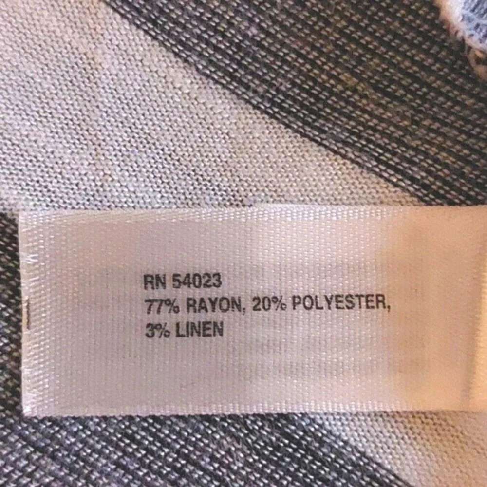 Gap Asymmetrical Sundress White/Dark Gray Size XS - Picture 9 of 10